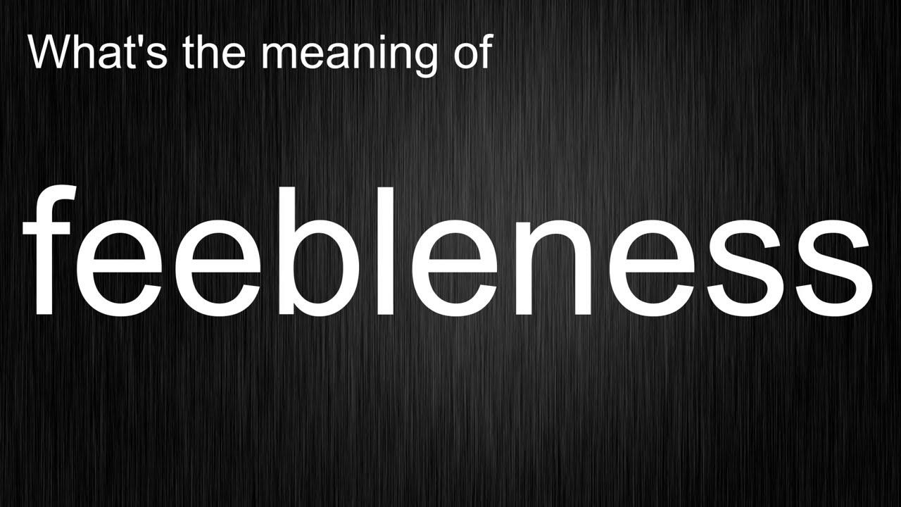 What's the meaning of 