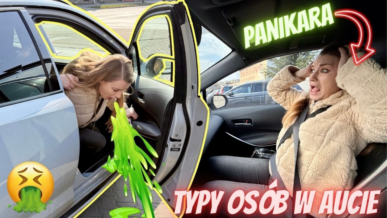 7 typ&oacute;w ludzi w samochodzie🚘 Parodia💖