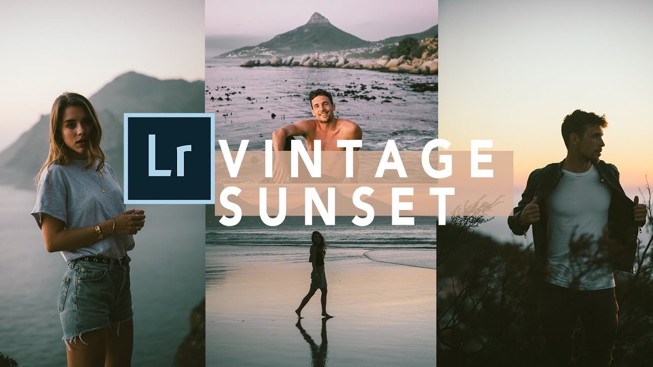 FREE VINTAGE SUNSET Lightroom PRESET | Lightroom Mobile | Lightroom Tutorial Presets  DNG