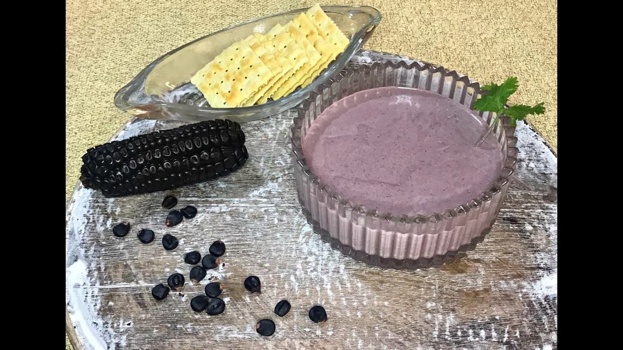 CREMA DE MAÍZ MORADO EN CUARENTENA !