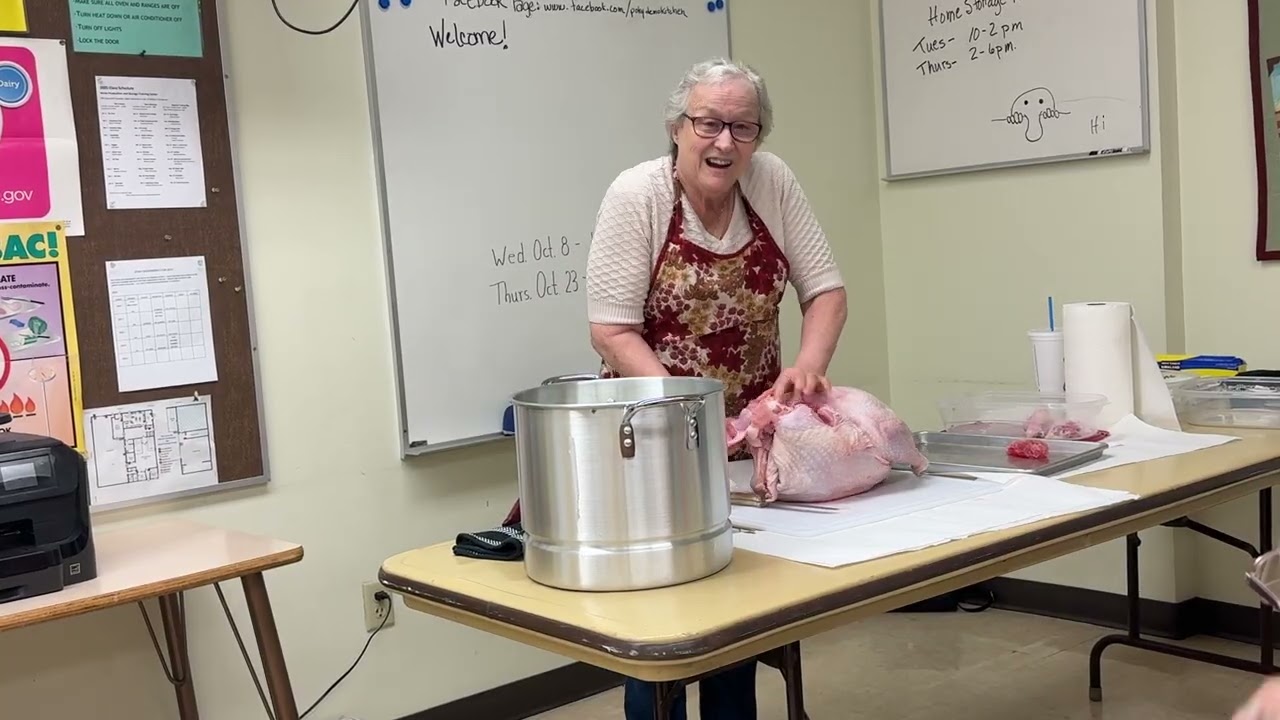 10-8-25, De-Boning a Raw Turkey to make 7 meals, by Barbara Stavast Green, The Turkey Lady!