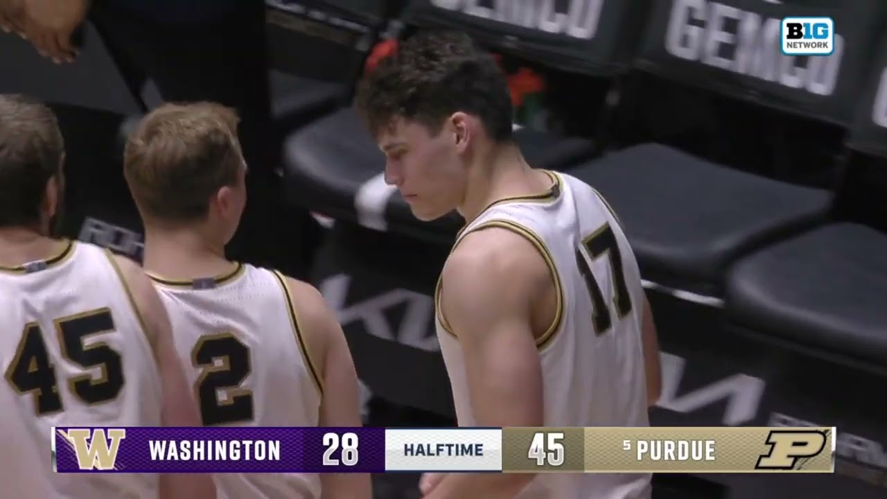 Purdue Men's Basketball vs. Washington Highlights