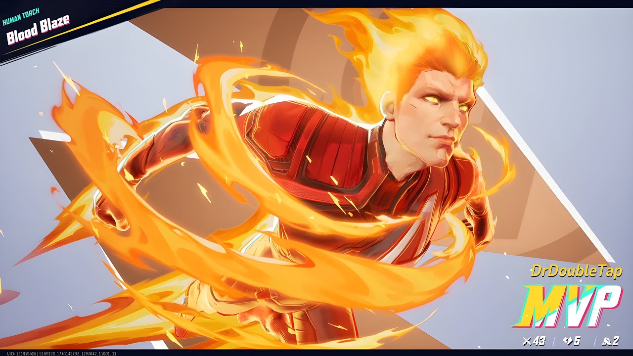 Marvel Rivals #1 Human Torch Ranked gameplay