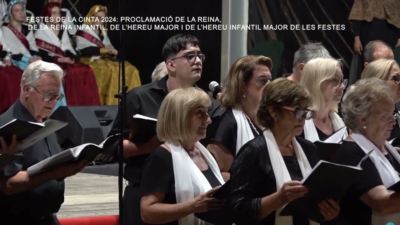 Pasdoble Tortosa - Pregó Festes de la Cinta 2024