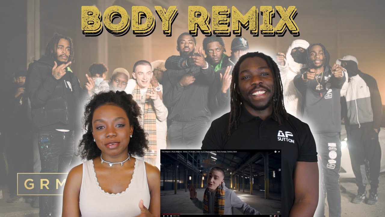 Tion Wayne x Russ Millions - Body 2 ft Arrdee, 3x3E1 & ZT, Bugzy Malone, Fivio Foreign, Darkoo, Buni