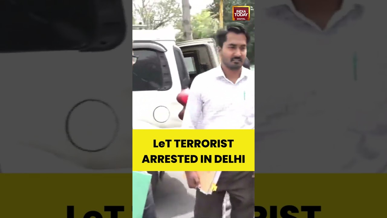 Delhi: LeT Terrorist Shabbir Ahmad Lone Arrested After 4-Month Investigation #terrorist #delhinews