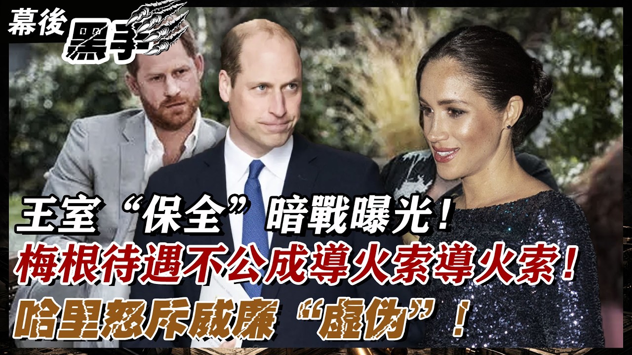 王室“保全”暗戰曝光！梅根待遇不公成導火索，哈里怒斥威廉“虛偽”，查爾斯“雙標”操作或致君主制崩塌？#王室#暗戰#曝光#梅根#導火索#哈里#威廉#虛偽#查爾斯#雙標#君主制#