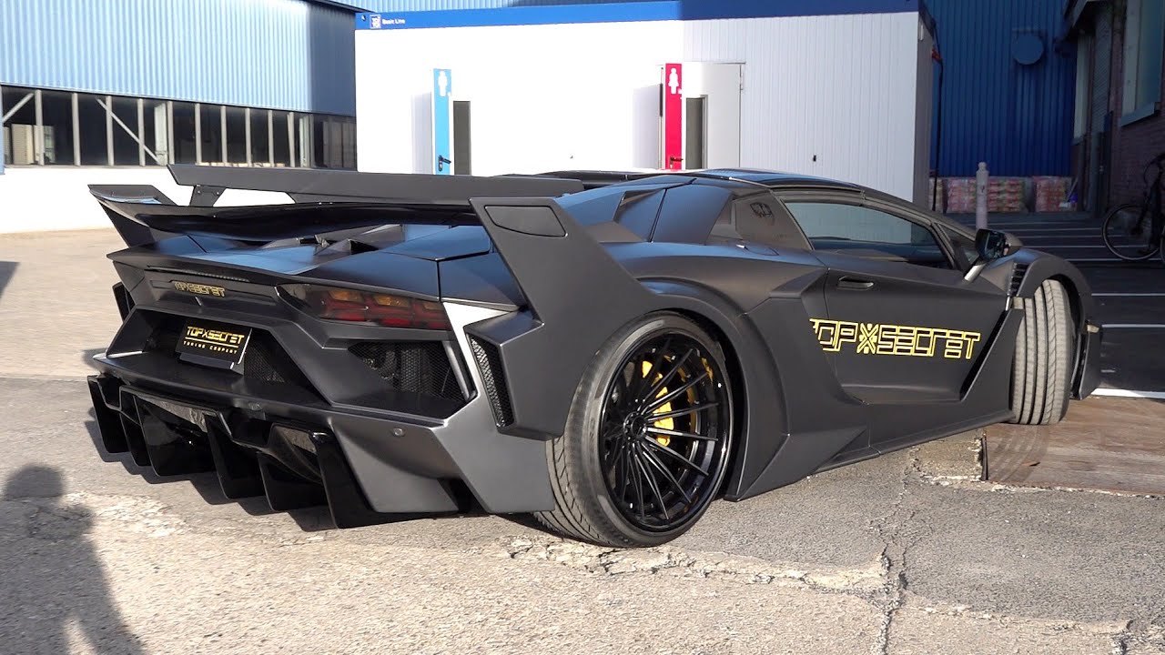 Modified Cars Leaving ULTRACE 2026 - HWA 190 Evo, TopSecret Aventador, Zonda Cinque, Skyline R33