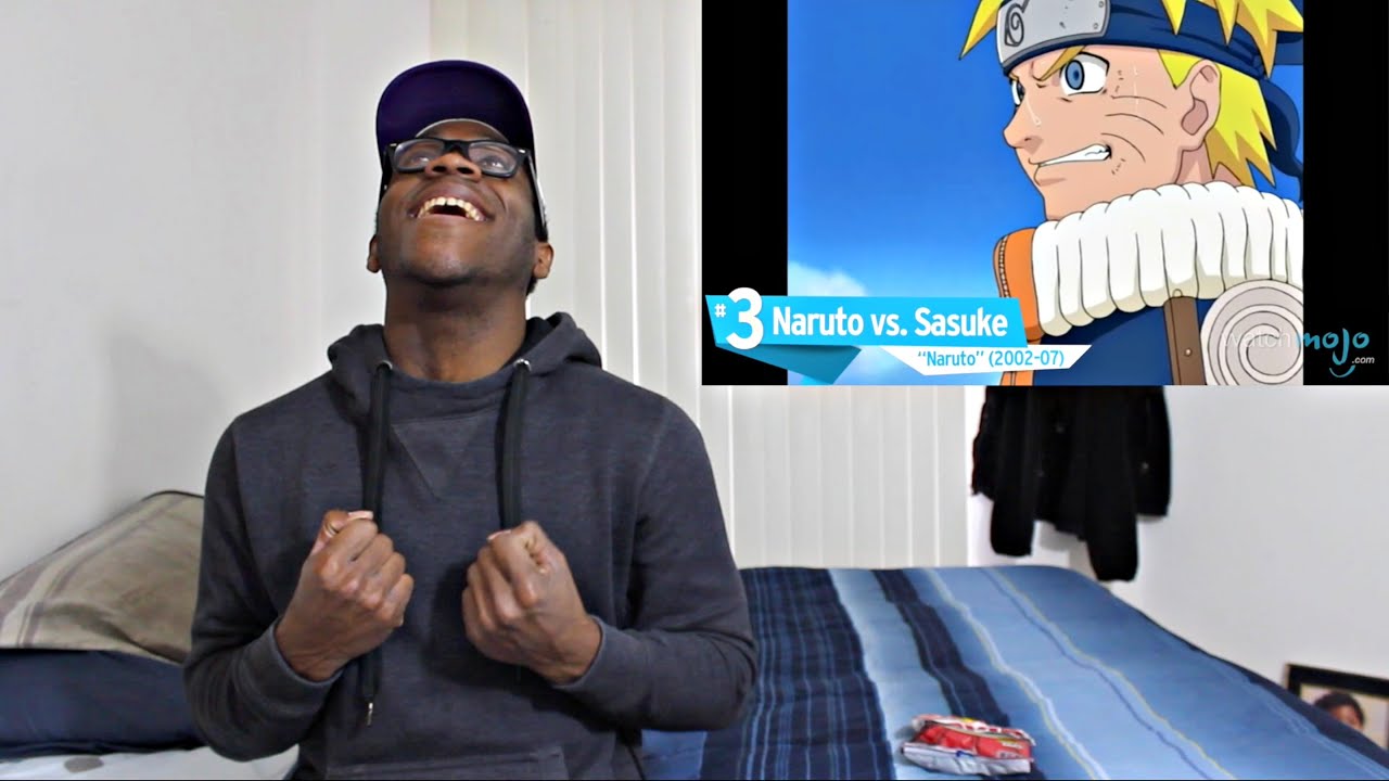 Top 10 Naruto Battles REACTION!!!!