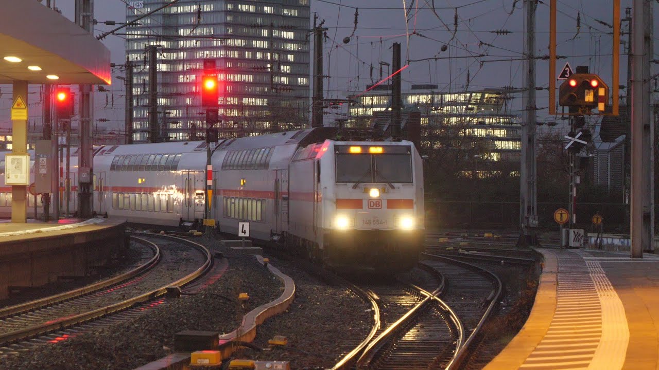 Eisenbahnverkehr in Köln HBF Mit Br 620 442 101 401 462 460 423 420 1440 147 146 403 422 111