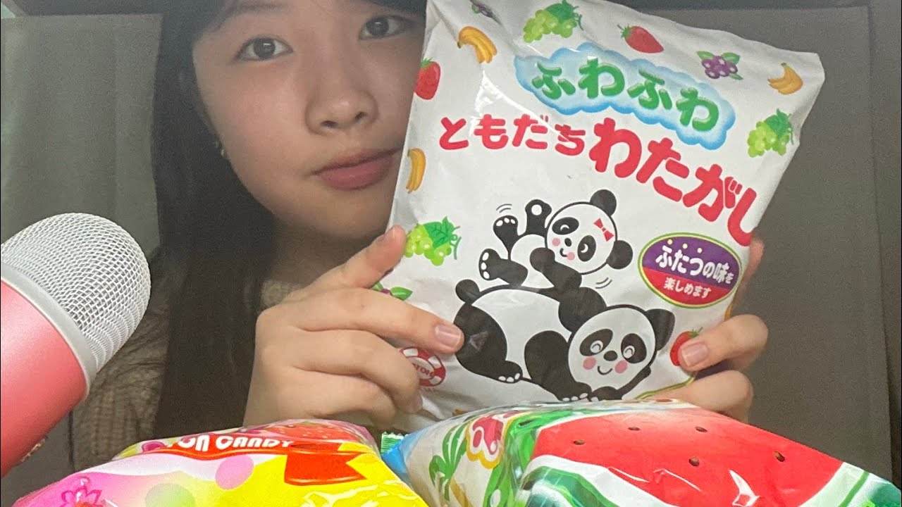 [ASMR]  솜사탕 이팅사운드☁️🍭🍬