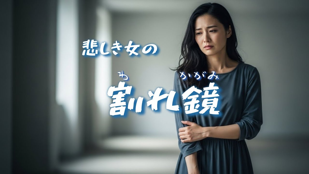 哀愁歌謡『悲しき女の割鏡』演歌/歌謡曲   許されない愛に依存する悲しい女性の心歌。