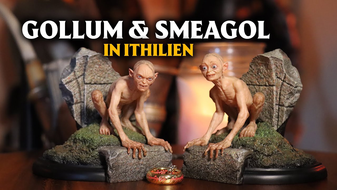 Gollum & Smeagol in Ithilien Miniature Unboxing & Review by Weta Workshop from The Lord of the Rings