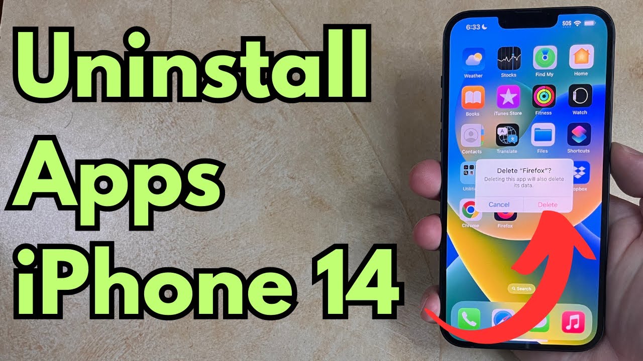 How to Uninstall Apps on iPhone 14 - 2 Options