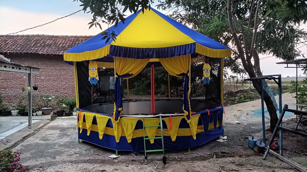 tramploline 14 feat redy... jual cepat bosku