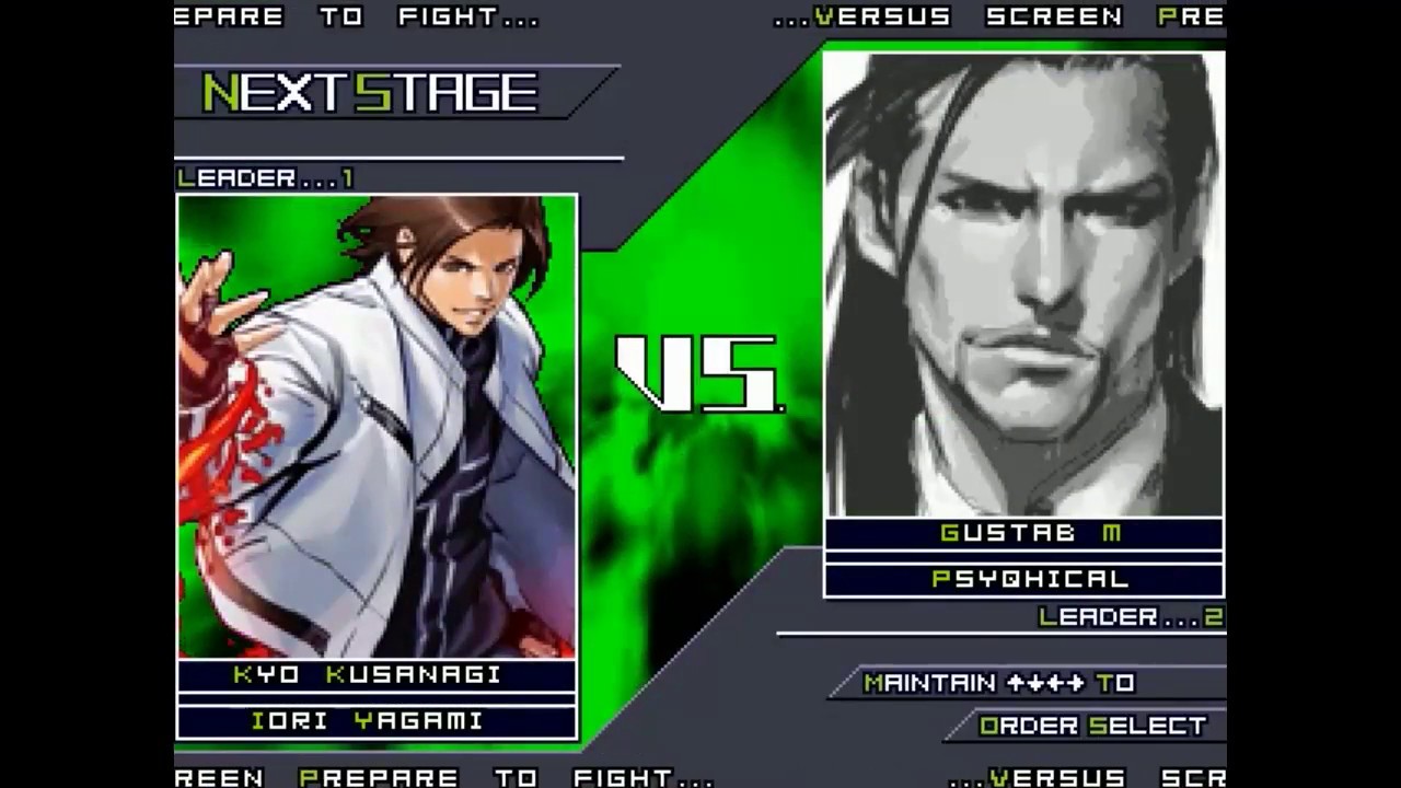 KOF Memorial SP Edition Final Battle - Kyo & Iori vs Gustab & Psyqhical
