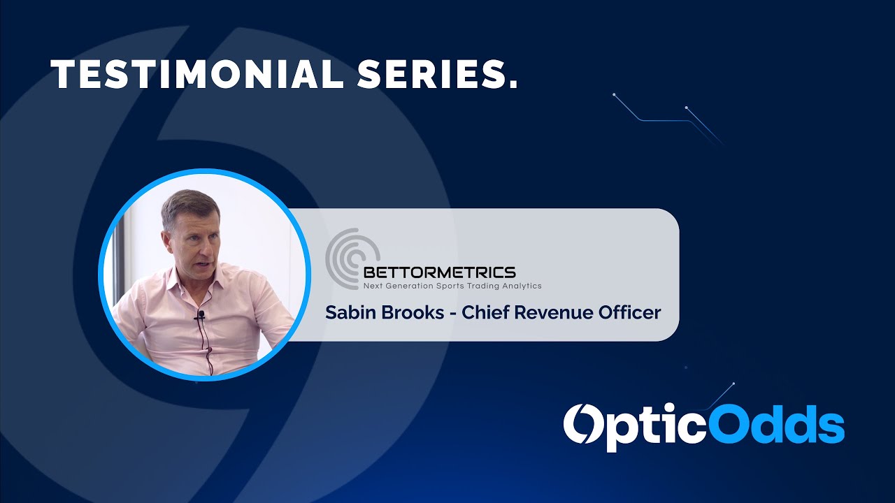 OpticOdds Testimonial Series | BettorMetrics