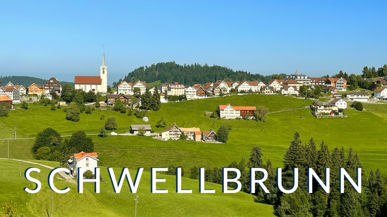 Stunning historical villages of Switzerland, Ep.4  - Schwellbrunn, Canton Appenzell Ausserrhoden