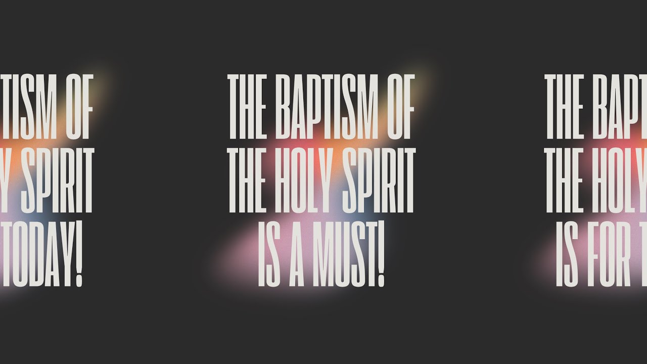 THE BAPTISM OF THE HOLY SPIRIT IS A MUST! | PASTOR TODD SMITH | 06.09.24