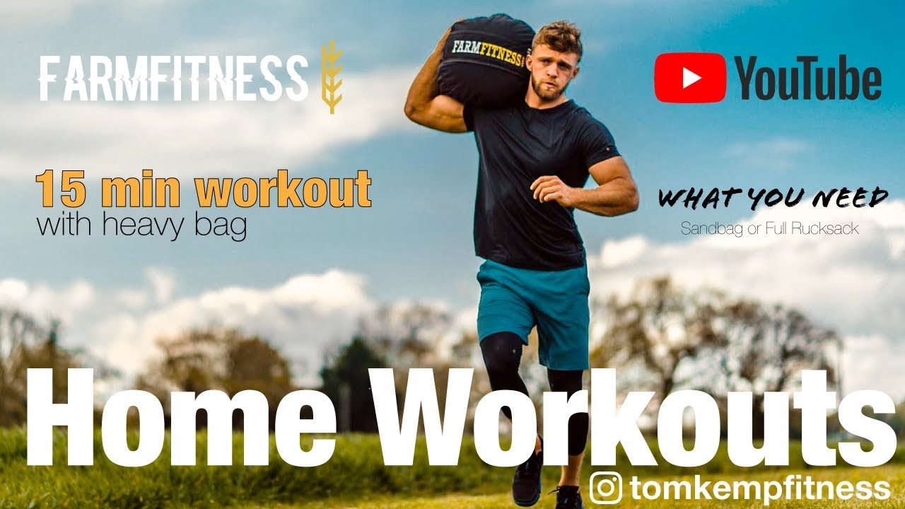 FARM FITNESS SANDBAG HOME WORKOUT