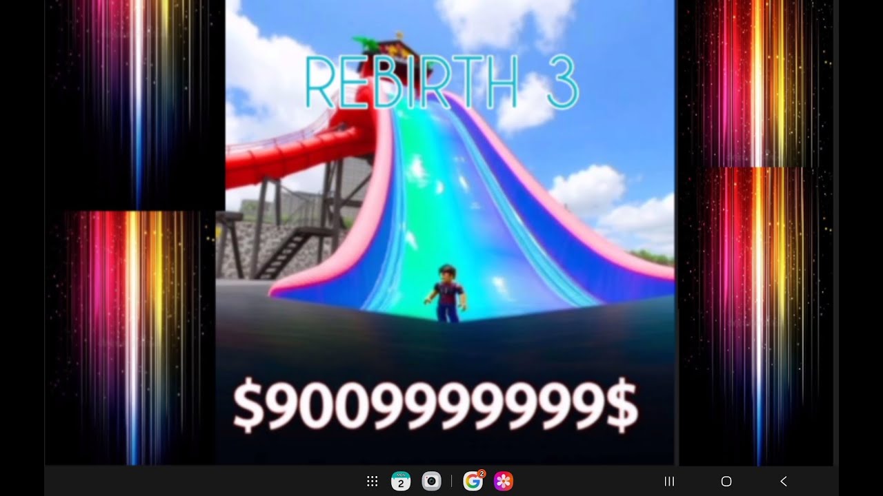 I GOT rebirth 3 in BUILD a WATERSLIDE!