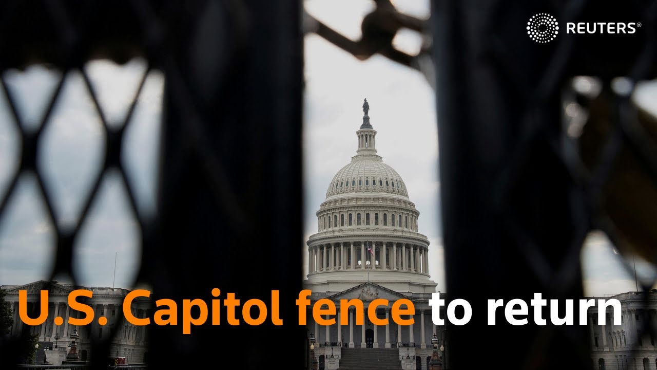 U.S. Capitol fence to return for rally in support of rioters
