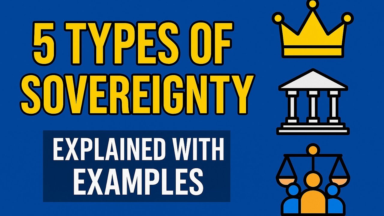 Sovereignty in Political Science | 5 Types You Must Know