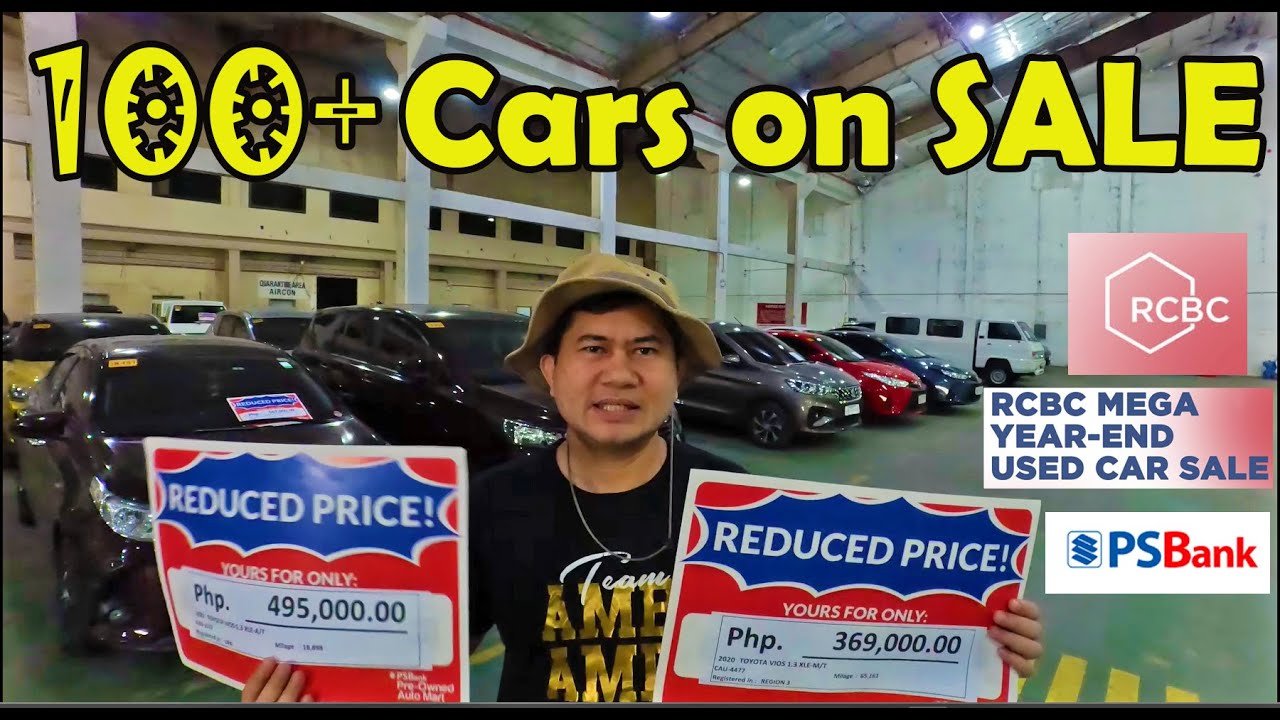 100 + Repo Cars PS Bank Reduced Price & RCBC Year End Car Sale murang second hand quality used sulit