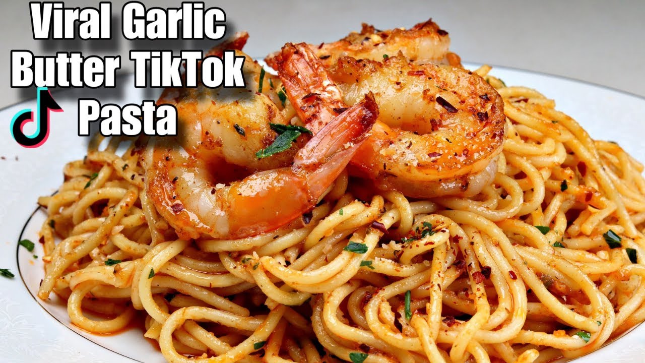 Viral Tiktok Garlic Butter Pasta Recipe! Seriously 10/10