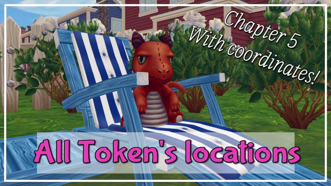 All Token's locations with coordinates! | Chapter 5
