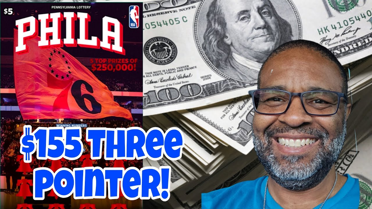 Let's try $155 in Philadelphia Sixers PA Lottery Scratch Off Tickets #scratchers 