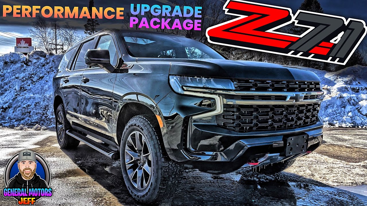 2021 Chevrolet Tahoe Z71 with PERFORMANCE UPGRADE PACKAGE!
