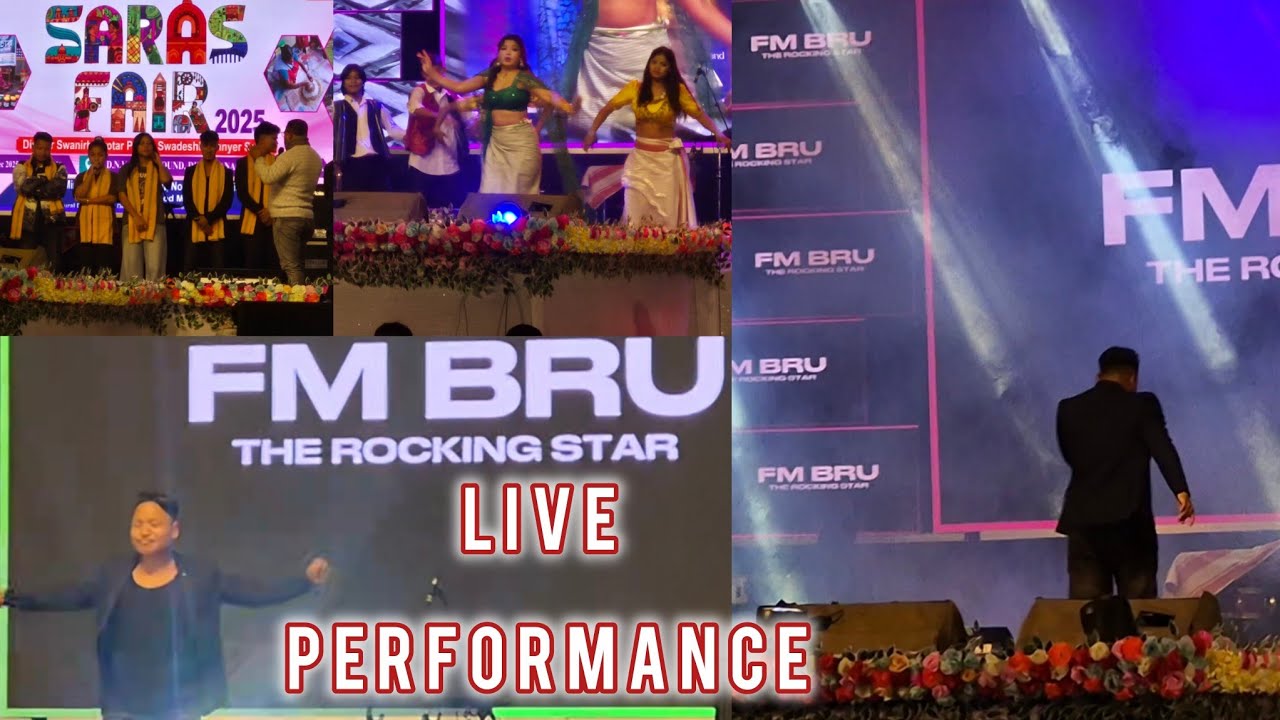 Fm bru live performance at dharmanagar 🥰😍@Kevinreangofficial5165 @fmbruofficial6511 