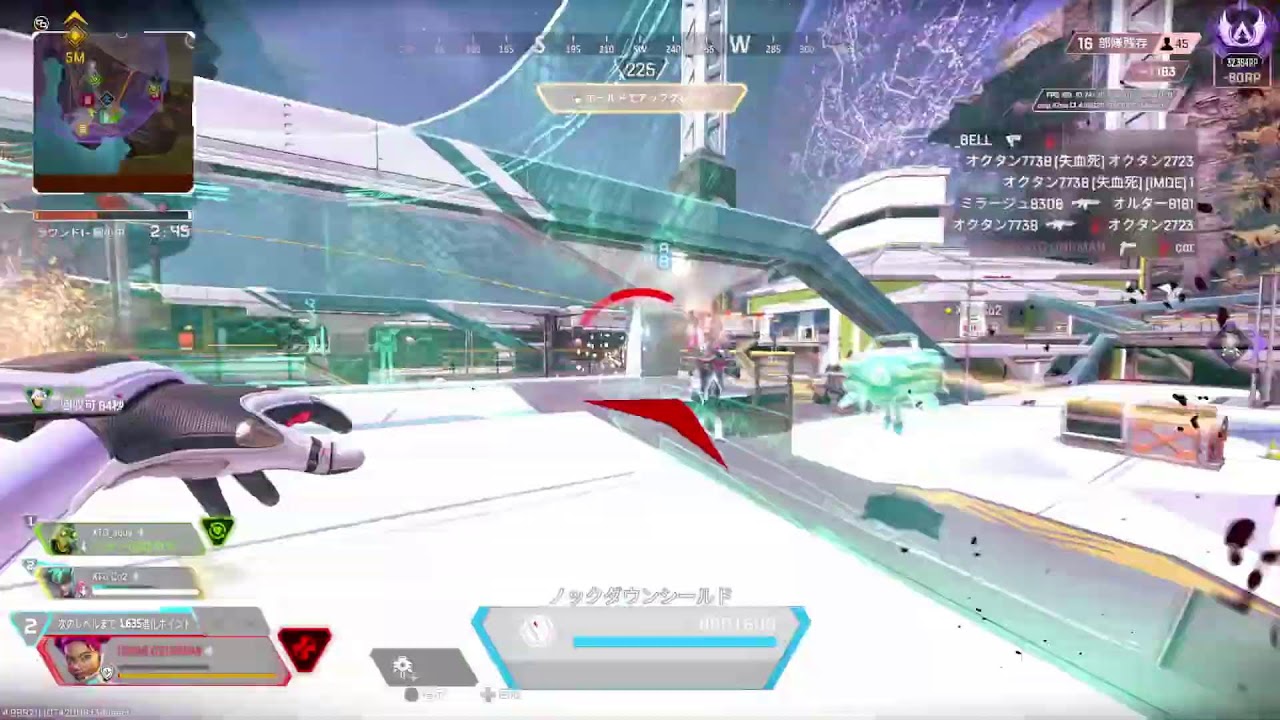 【APEX】　もしもしxect grow スクリム　UNKまんです。努力する。＃apexlegends