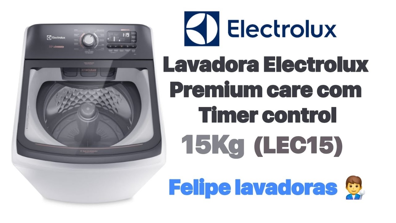 Lavadora Eletrolux Premium Care 15kg (LEC15) @electroluxbr🩶 cama e banho