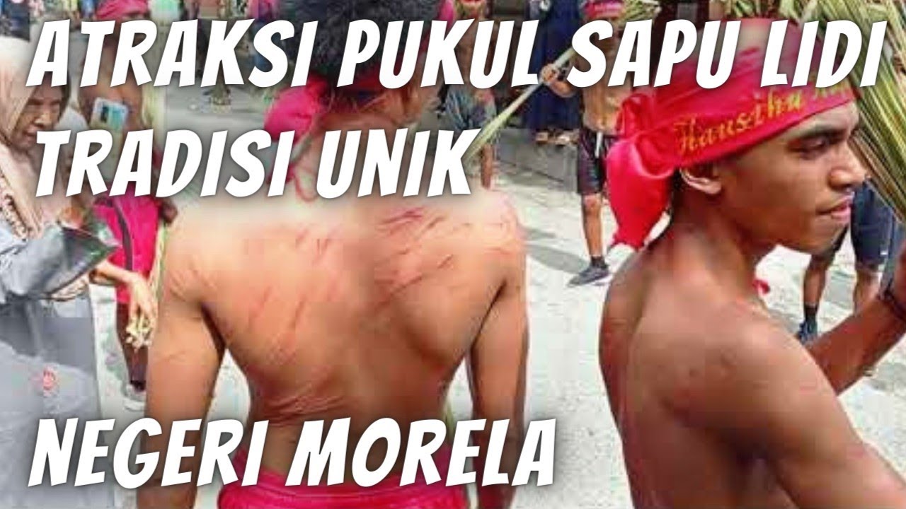 Meriahnya Atraksi Pukul Sapu Lidi Morela 2022