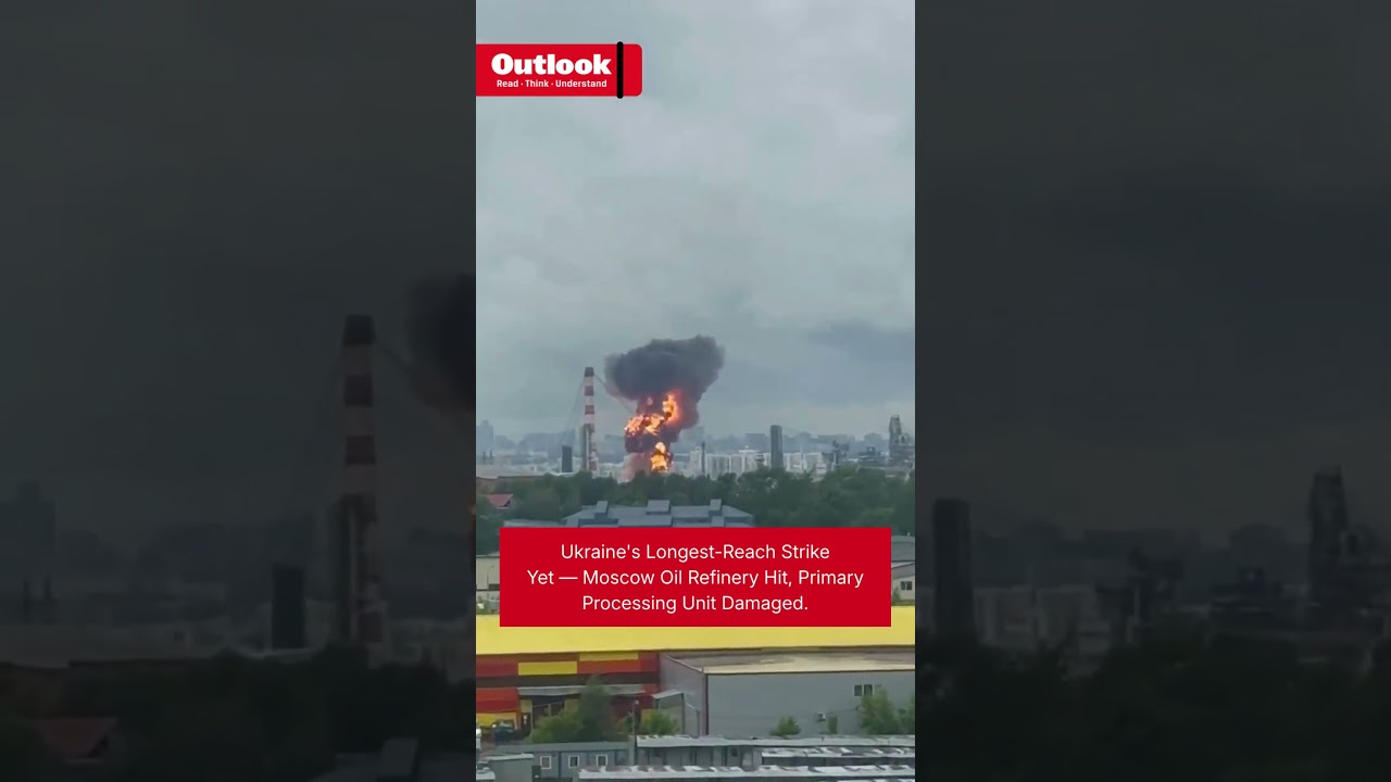 Russia-Ukraine War | Ukrainian Drones Hit Moscow Oil Refinery