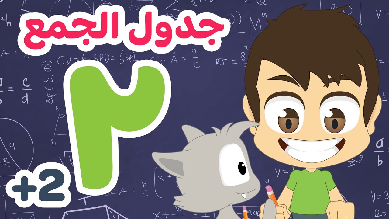 عملية الجمع ٢ | تعلم جدول الجمع بطريقة سهلة وممتعة للاطفال - تعلم الرياضيات للأطفال مع زكريا