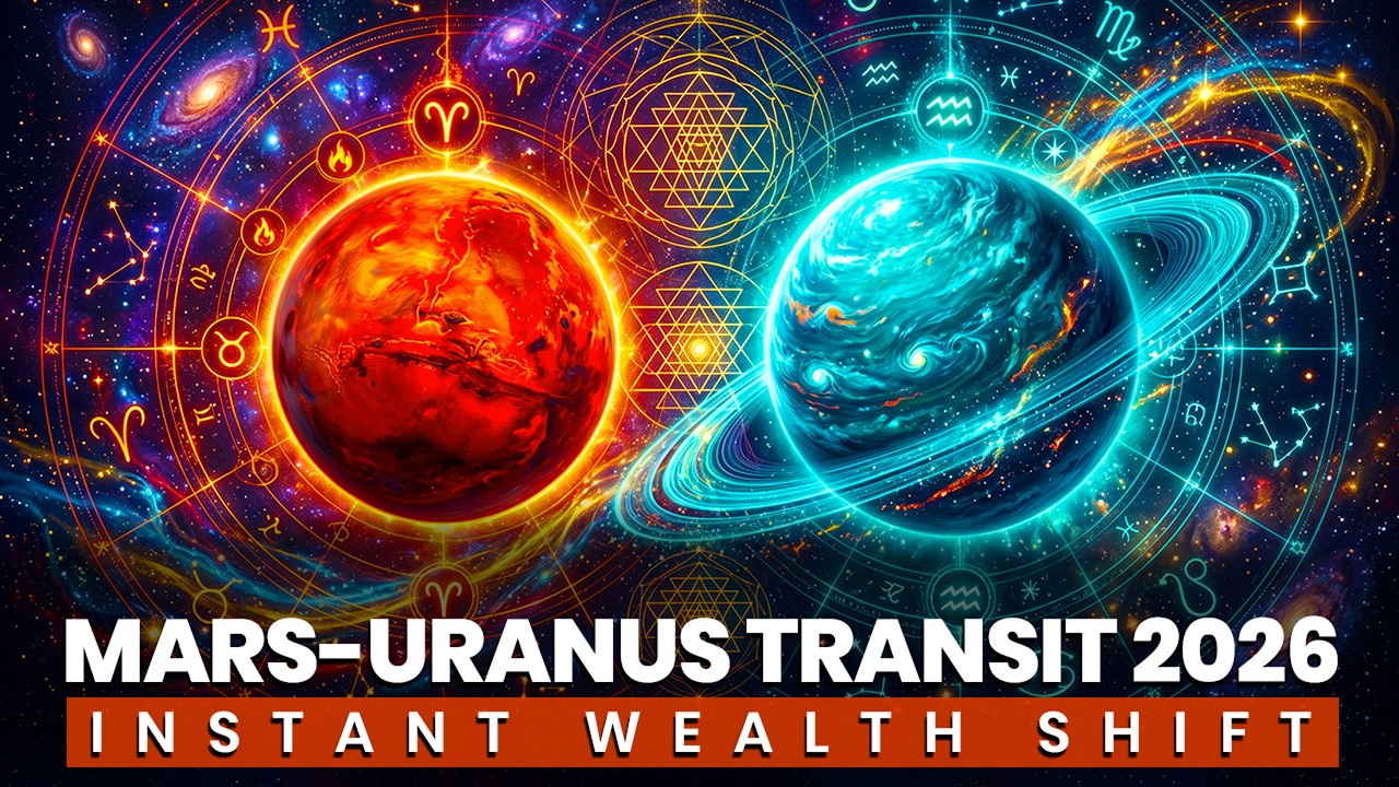 Mars-Uranus Transit 2026: The Instant Wealth Shift & Abundance Portal