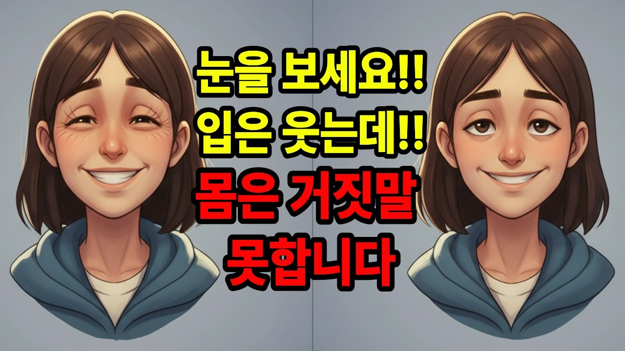 상대가 거짓말하는지 5초 만에 알아내는 법ㅣ심리학ㅣ신체 언어ㅣ인간 심리ㅣ관계 심리ㅣ연인 심리