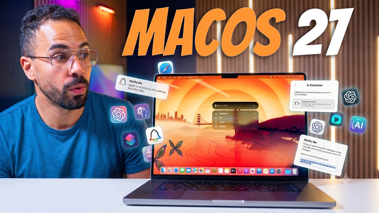 MacOS 27 est INCROYABLE - Les 10 meilleures fonctionnalit&eacute;s !