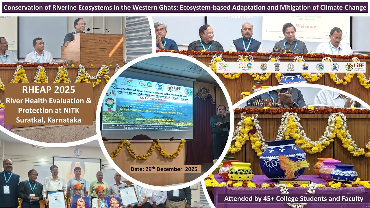 Conservation of Riverine Ecosystems in the Western Ghats | RHEAP 2025 | NITK Surathkal