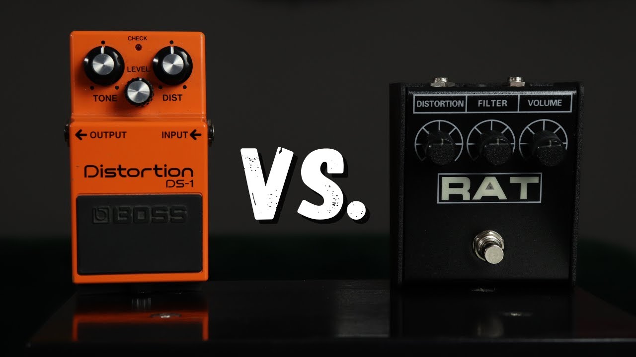 Boss DS-1 против ProCo Rat 2 — сравнение звучания гитарных педалей