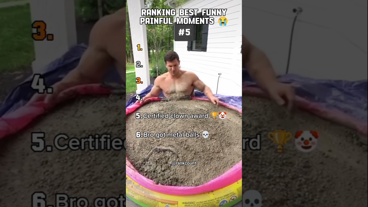 ranking best funny painful moments 🤣 #shorts #funny #pain
