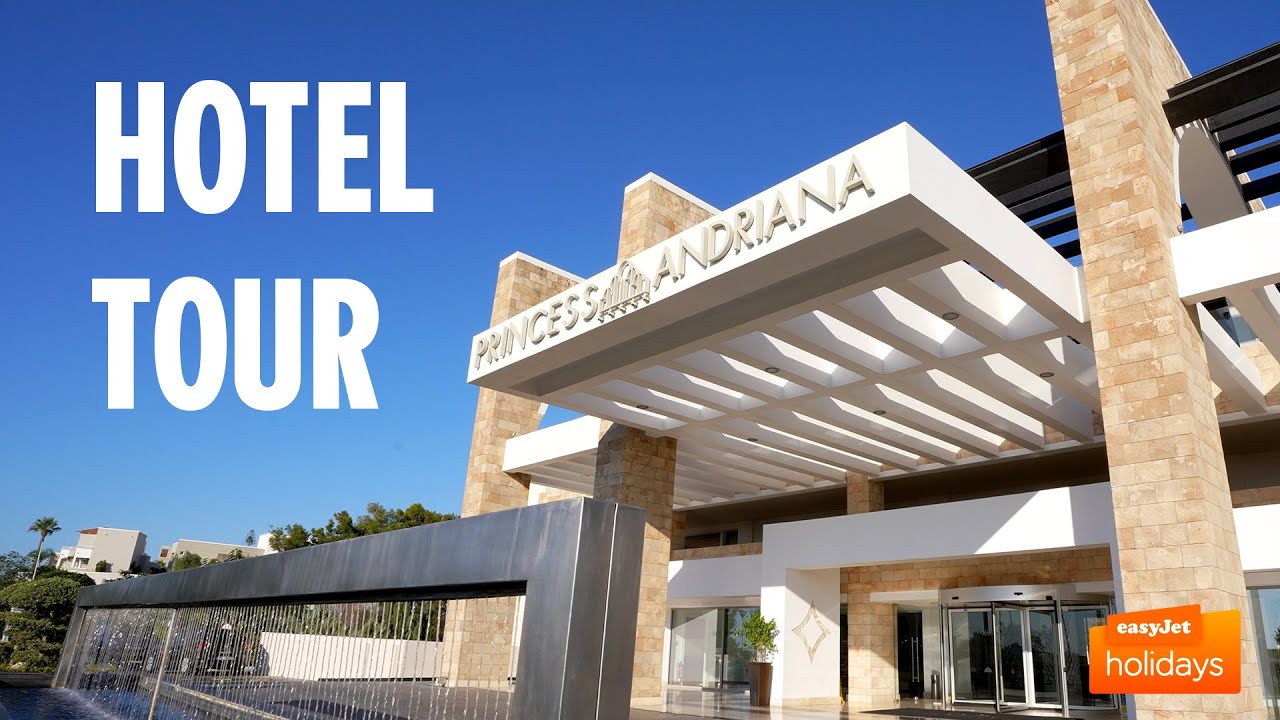 PRINCESS ANDRIANA RESORT AND SPA | Отель «всё включено» на Родосе | Пешеходная экскурсия по отелю