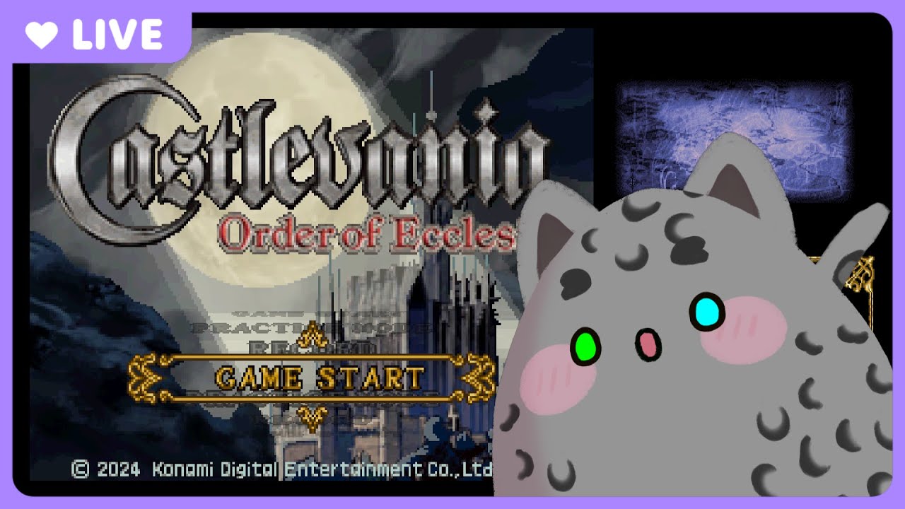 Castlevania Order of Ecclesia Part 1: Last Castlevania game ever?!