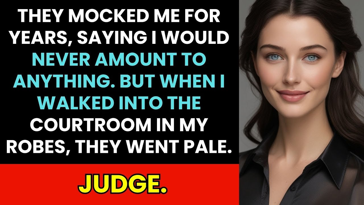 They Said I'd Never Amount to Anything — When I Walked Into Court As The Judge They Fainted
