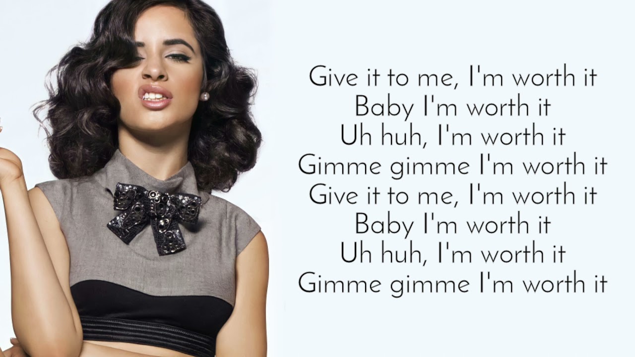 Fifth Hamony - Worth It (No Rap) [Lyrics]