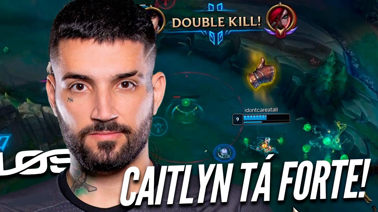 O PAI ta EXPERIENTE com ESSA CAITLYN, BRTT DANDO AULA!
