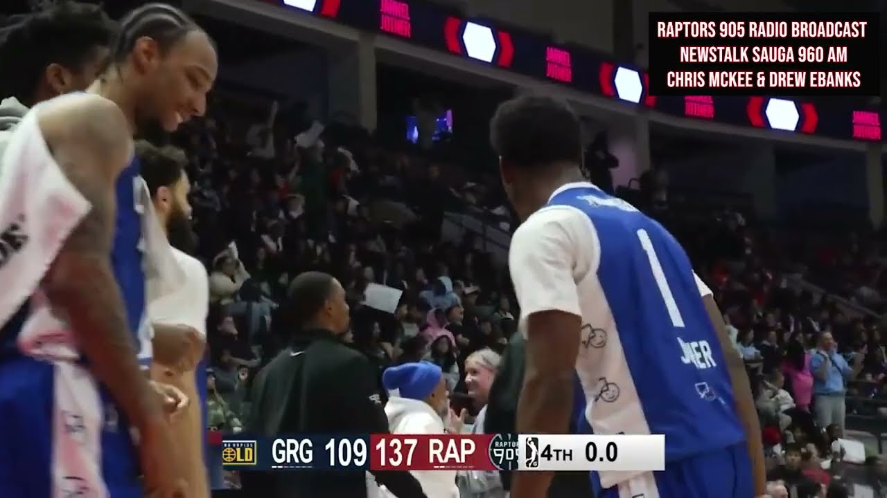 Raptors 905 v Grand Rapid Gold Feb 5-2025 Game Highlights | Radio Broadcast Call
